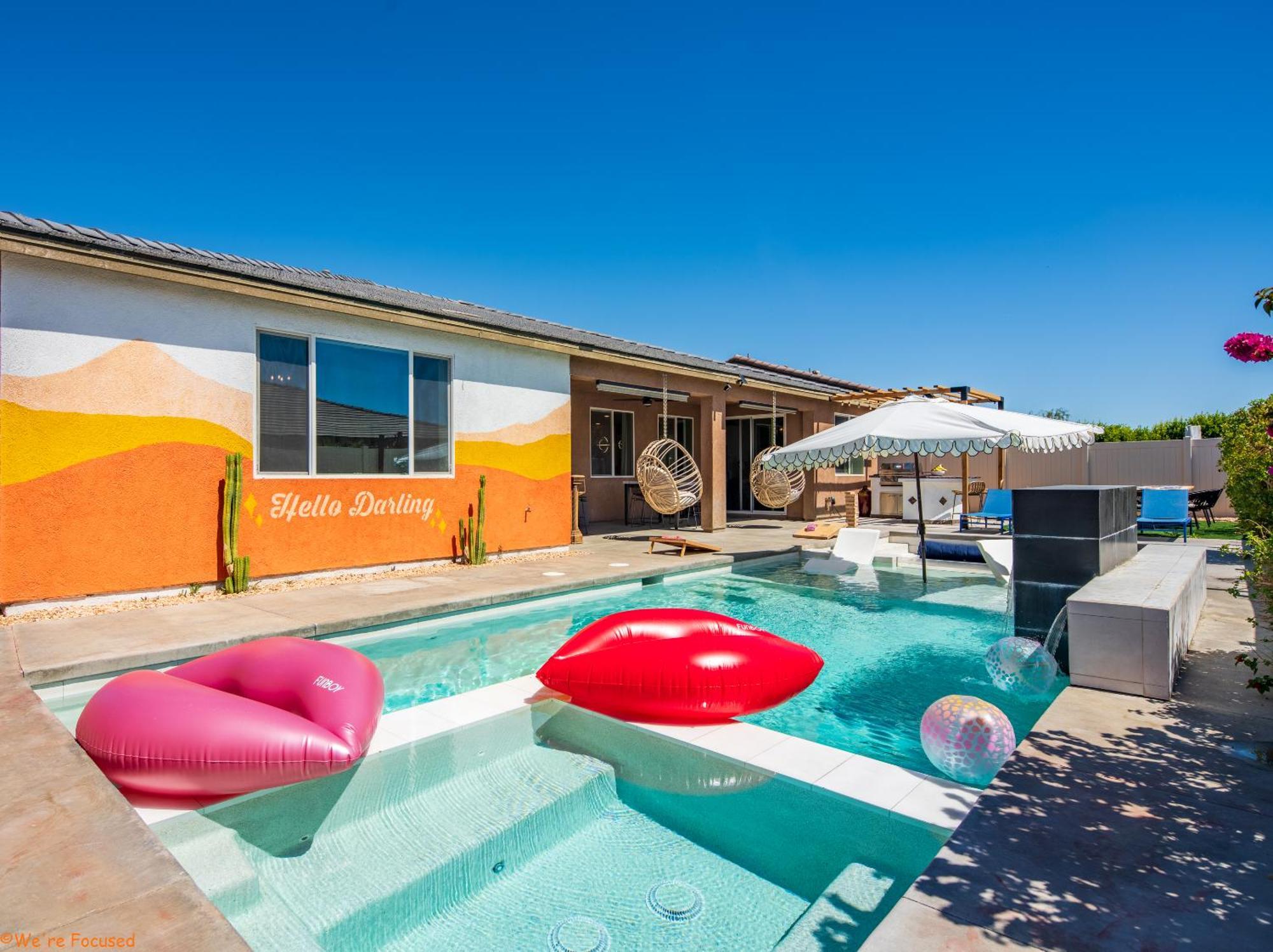 印地欧5Br3B Pool, 2Mi To Fstvals, Ev Chrgr, Gym, Games别墅 外观 照片