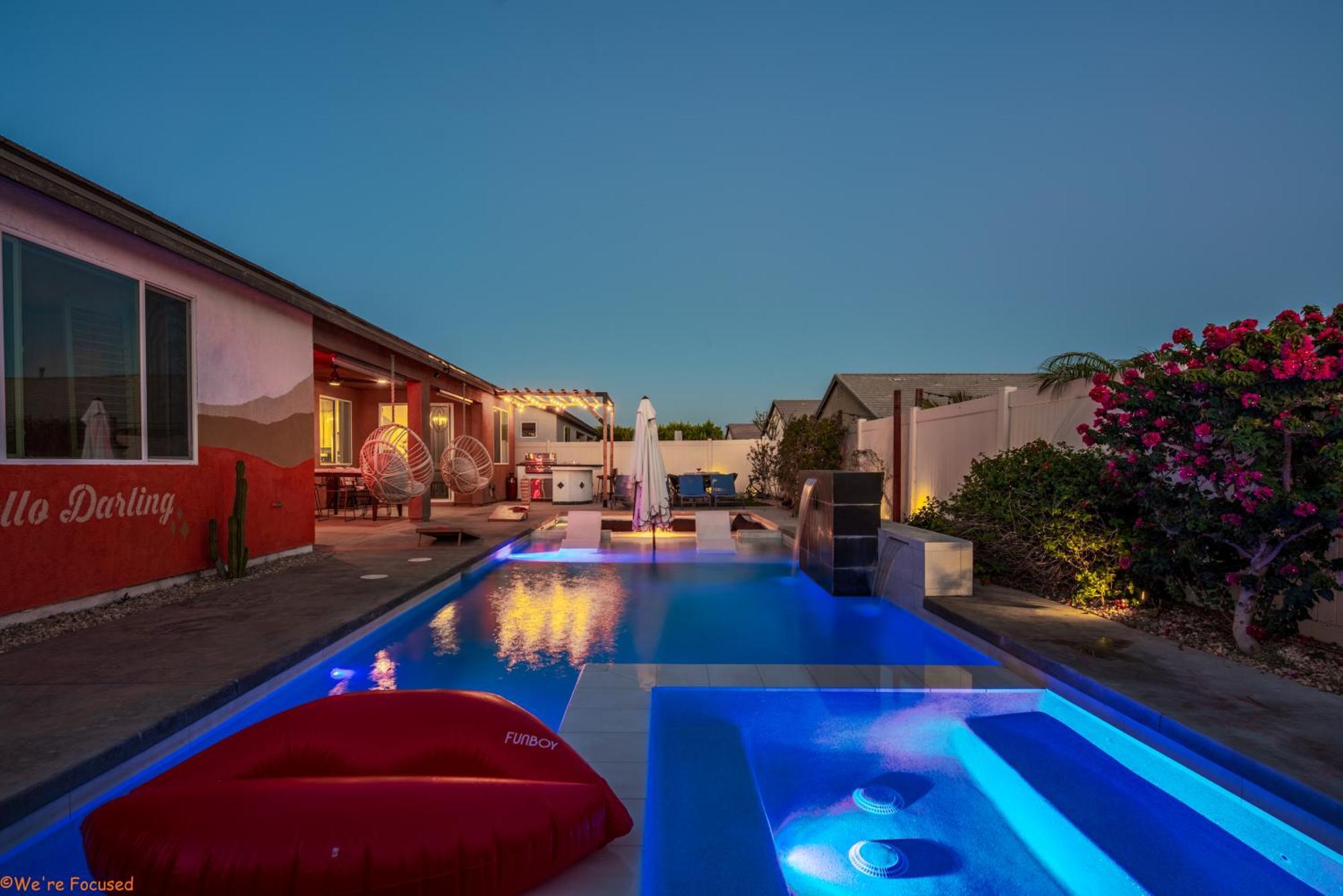 印地欧5Br3B Pool, 2Mi To Fstvals, Ev Chrgr, Gym, Games别墅 外观 照片